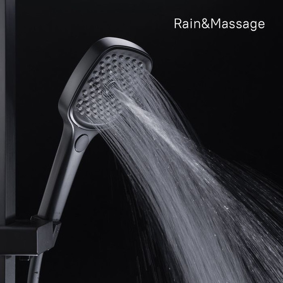 Ручной душ Iddis Slide SLI3F0Bi18, чёрный матовый фото 8