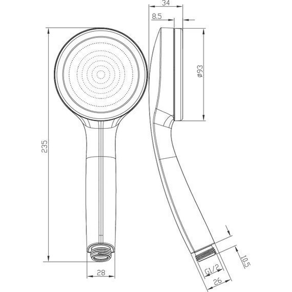 Ручной душ Iddis SpaHome SPA1F00i18 фото 7