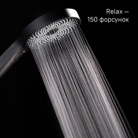 Ручной душ Iddis SpaHome SPA3F0Bi18, чёрный матовый - 6 Ручной душ Iddis SpaHome SPA3F0Bi18, чёрный матовый фото 6