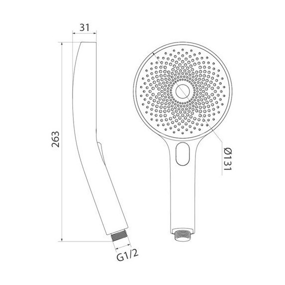 Ручной душ Iddis SpaHome SPA3F0Ci18 фото 9