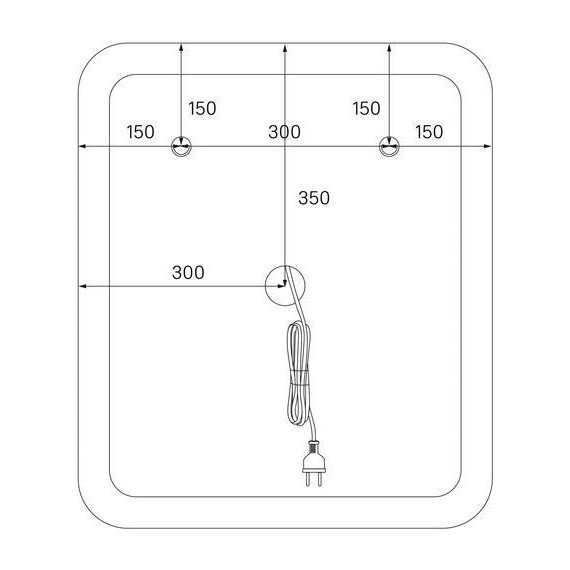 Зеркало Iddis Esper 60 см ESP6000i98 - 10 Зеркало Iddis Esper 60 см ESP6000i98 фото 10