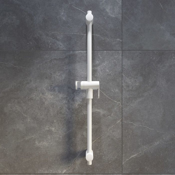 Душевая штанга Iddis Ray 70 см RAY70W0i17, белый матовый фото 3