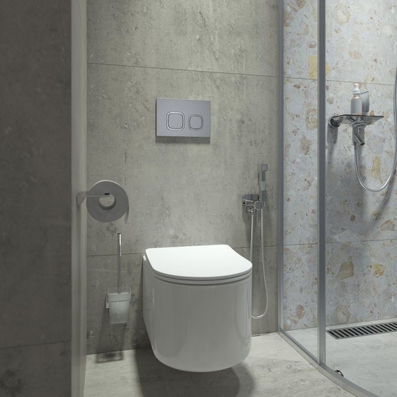 Кнопка смыва Iddis Unifix UNI04CHi77 фото 2