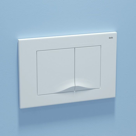 Кнопка смыва Iddis Unifix UNI05MWi77, белый матовый фото 4