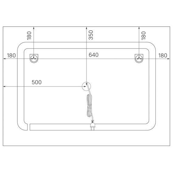 Зеркало Iddis Zodiac 100 см ZOD1000i98 фото 7