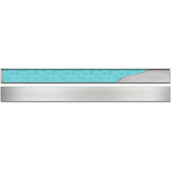 Трап Azario Klasik 45 см (с рамкой из нержавеющей стали) AZ-CH 450 KN фото 2