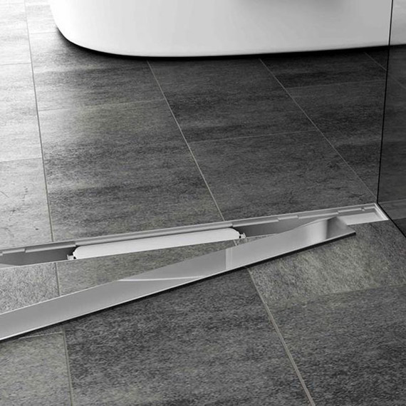 Трап Azario Klasik 45 см (с рамкой из нержавеющей стали) AZ-CH 450 KN фото 3