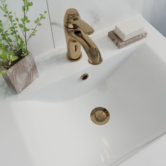 Донный клапан Iddis Cloud CLOG000i88 (универсальный) золото фото 2