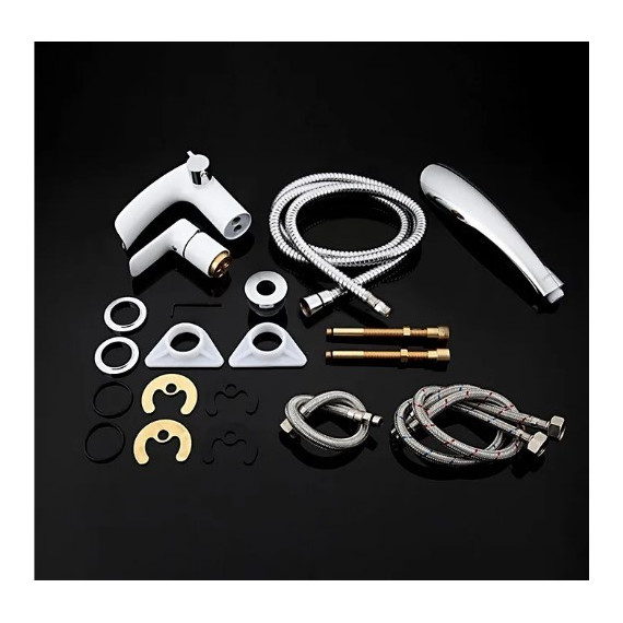 Смеситель для ванны Gappo G1148-8, белый/хром - 10 Смеситель для ванны Gappo G1148-8, белый/хром фото 10