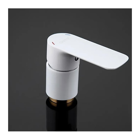 Смеситель для ванны Gappo G1148-8, белый/хром - 8 Смеситель для ванны Gappo G1148-8, белый/хром фото 8