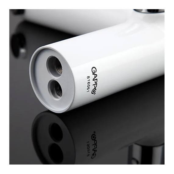 Смеситель для ванны Gappo Noar G1148, белый/хром фото 5