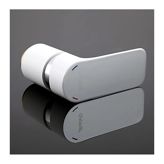 Смеситель для ванны Gappo Noar G1148, белый/хром фото 6