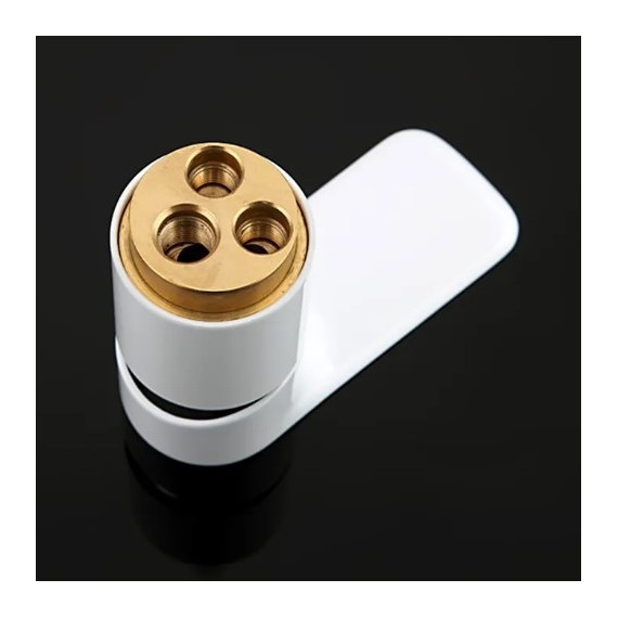 Смеситель для ванны Gappo Noar G1148, белый/хром фото 7