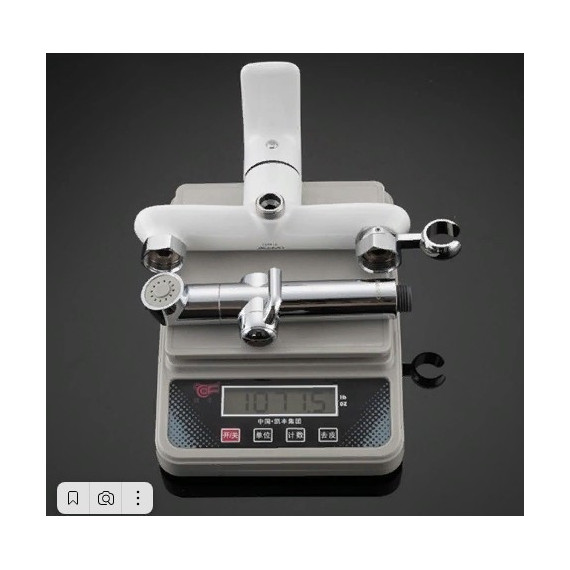 Набор для гигиенического душа Gappo Noar G2048-8, белый/хром - 5 Набор для гигиенического душа Gappo Noar G2048-8, белый/хром фото 5