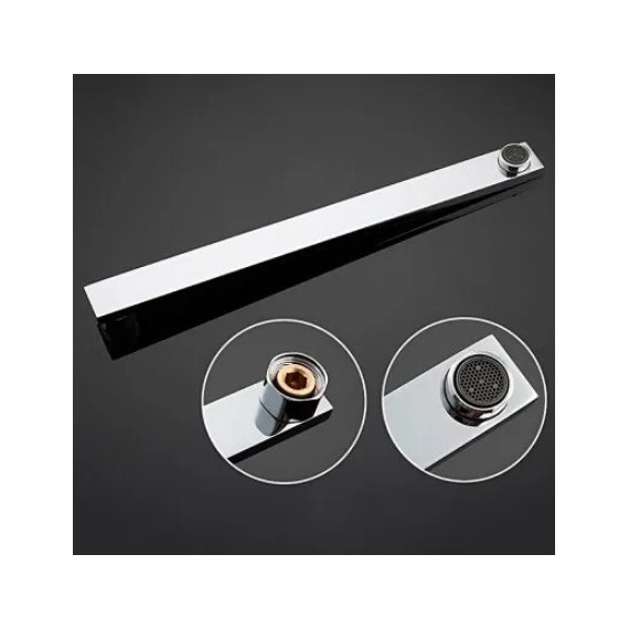 Смеситель для ванны с душевым гарнитуром Gappo Jacob G2207-7, белый/хром - 7 Смеситель для ванны с душевым гарнитуром Gappo Jacob G2207-7, белый/хром фото 7