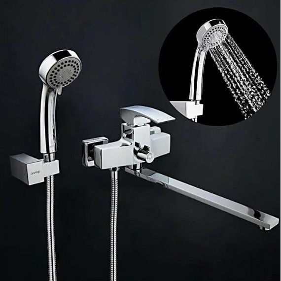 Смеситель для ванны с душевым гарнитуром Gappo Jacob G2207 фото 2