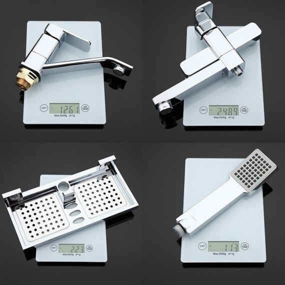 Набор смесителей 3 в 1 для ванны Gappo G2898 - 6 Набор смесителей 3 в 1 для ванны Gappo G2898 фото 6