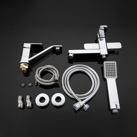 Набор смесителей 3 в 1 для ванны Gappo G2898 - 7 Набор смесителей 3 в 1 для ванны Gappo G2898 фото 7