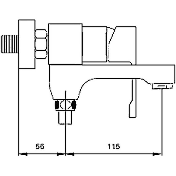 Смеситель для ванны с душевым гарнитуром Gappo Tomahawk G3202-8, белый/хром фото 3