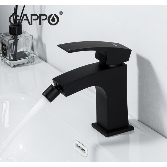 Смеситель для биде Gappo G5007-6, черный фото 2