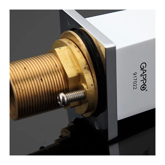 Смеситель для биде Gappo G5048, белый/хром фото 6