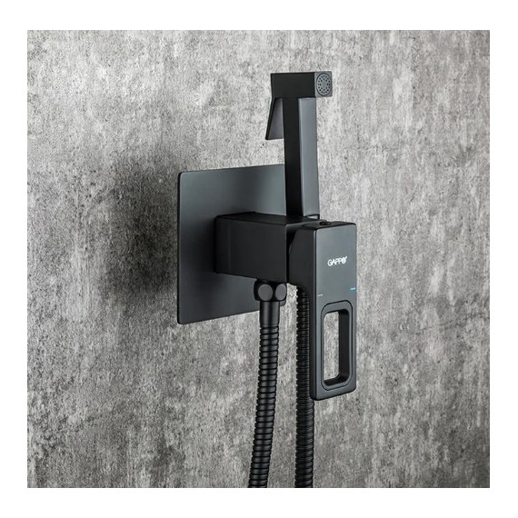 Набор для гигиенического душа Gappo G7217-6, черный - 2 Набор для гигиенического душа Gappo G7217-6, черный фото 2