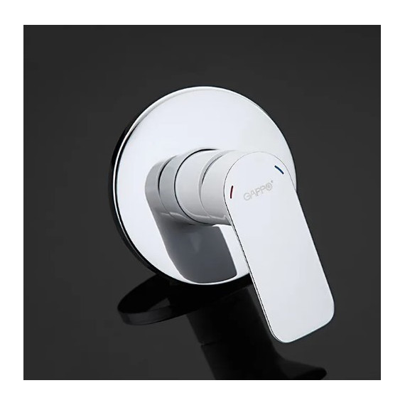 Набор для гигиенического душа Gappo Noar G7248, белый/хром фото 4