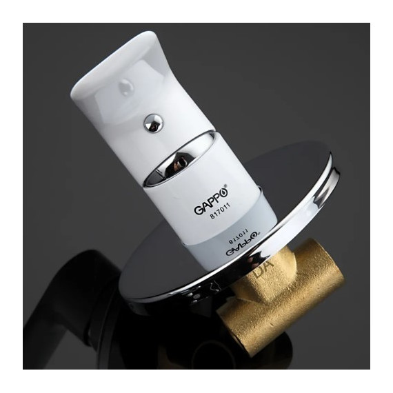 Набор для гигиенического душа Gappo Noar G7248, белый/хром фото 5