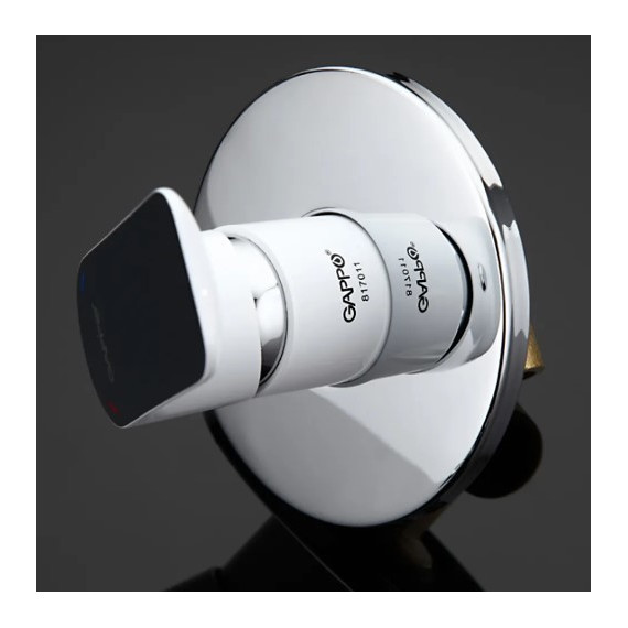 Набор для гигиенического душа Gappo Noar G7248, белый/хром фото 6