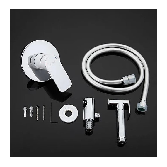 Набор для гигиенического душа Gappo Noar G7248, белый/хром фото 10