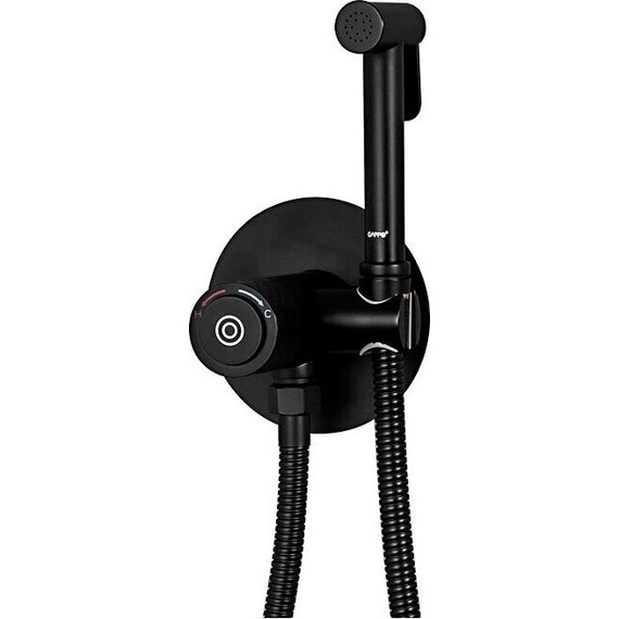 Набор для гигиенического душа Gappo G7288-6, черный фото 