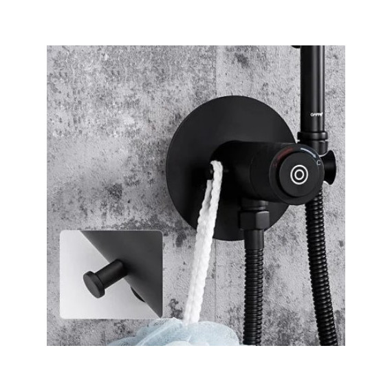 Набор для гигиенического душа Gappo G7288-6, черный - 3 Набор для гигиенического душа Gappo G7288-6, черный фото 3