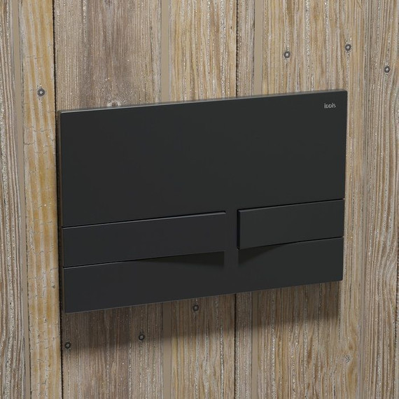 Кнопка смыва Iddis Unifix UNI06MBi77, чёрный матовый фото 4