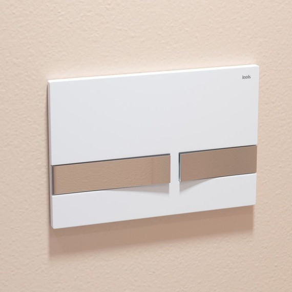 Кнопка смыва Iddis Unifix UNI06WCi77, белый матовый фото 4