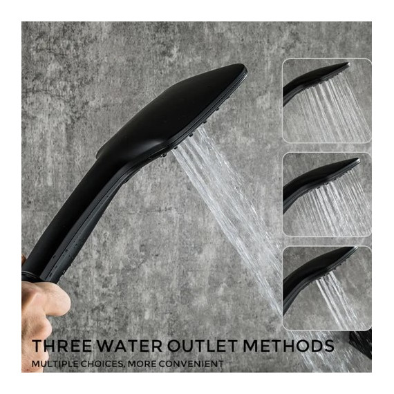 Смеситель для ванны Gappo G1117-6, черный фото 3