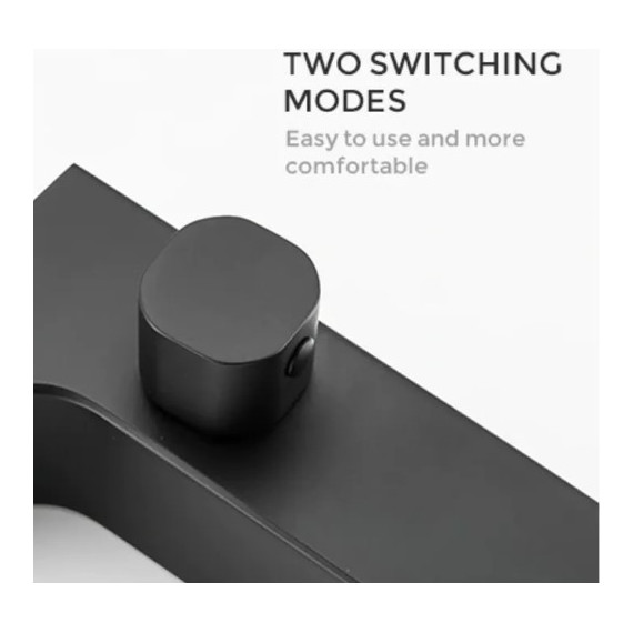 Смеситель для ванны Gappo G1117-6, черный фото 5