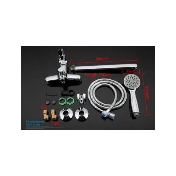 Смеситель для ванны с душевым гарнитуром Gappo Vantto G2236 фото 12