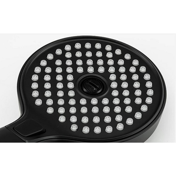 Смеситель для ванны с душевым гарнитуром Gappo G3203-6, черный/хром фото 4