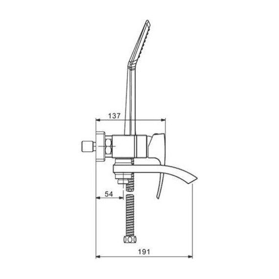 Смеситель для ванны с душевым гарнитуром Gappo Jacob G3207 - 9 Смеситель для ванны с душевым гарнитуром Gappo Jacob G3207 фото 9