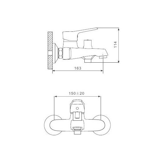 Смеситель для ванны с душевым гарнитуром Gappo Vantto G3236 фото 9