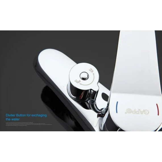 Смеситель для ванны с душевым гарнитуром Gappo Vantto G3236 фото 5