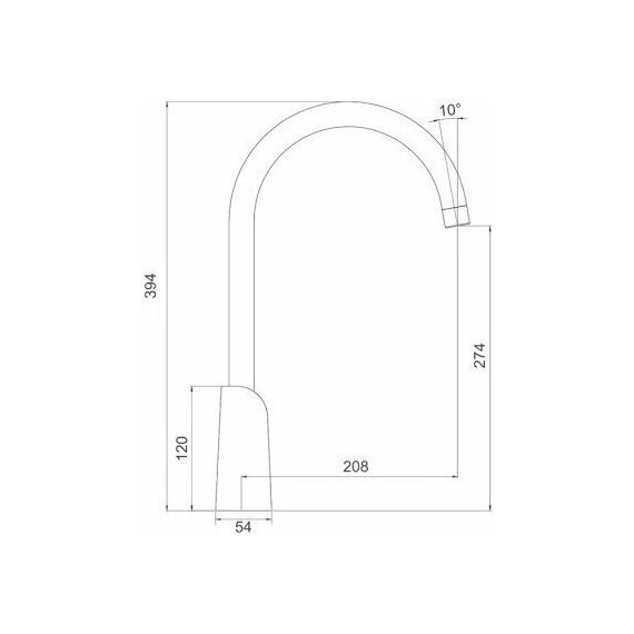 Смеситель для кухни Gappo G4003-8, белый/хром фото 6