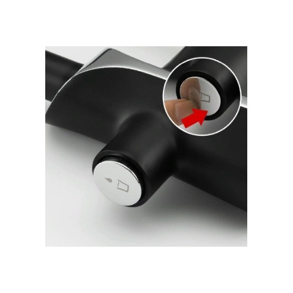 Смеситель для кухни Gappo G4303-6, черный/хром фото 5