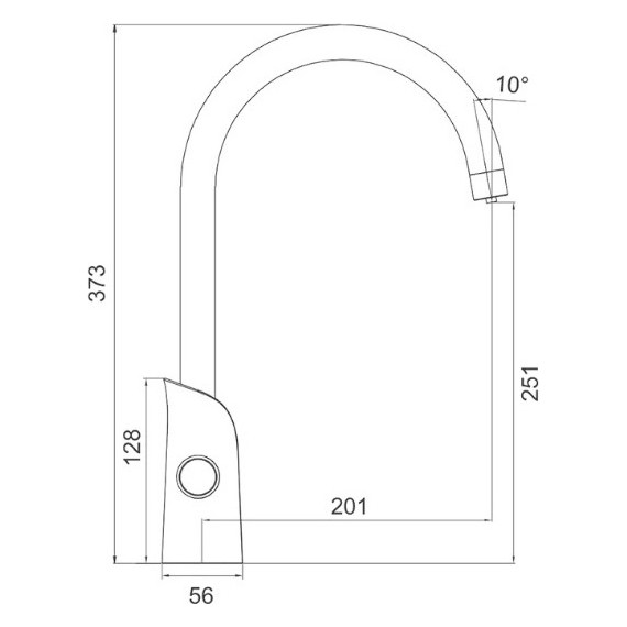 Смеситель для кухни Gappo G4303-8, белый/хром фото 6