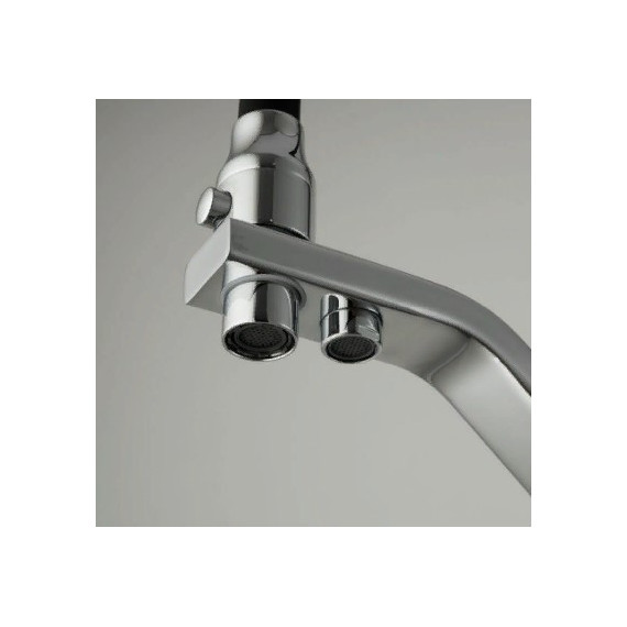 Смеситель для кухни Gappo G4318, черный/хром фото 2