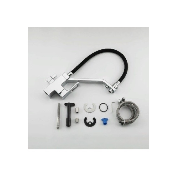 Смеситель для кухни Gappo G4318, черный/хром фото 3