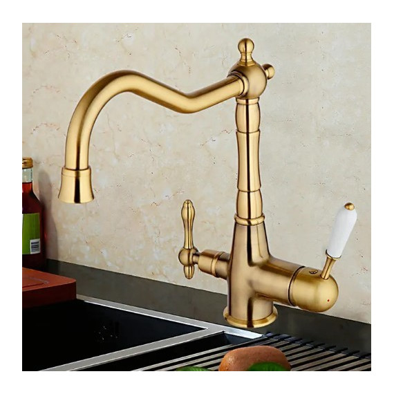 Смеситель для кухни Gappo G4391-4, бронза - 2 Смеситель для кухни Gappo G4391-4, бронза фото 2
