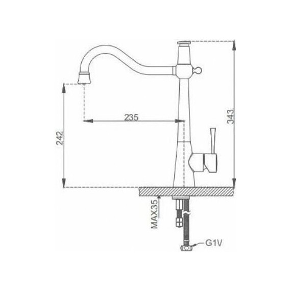 Смеситель для кухни Gappo G4398-12 фото 4