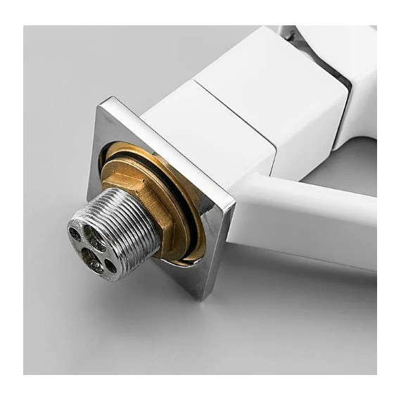 Смеситель для кухни Gappo G4517-8, белый/хром фото 6