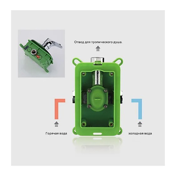 Душевая система для душа Gappo G7101 - 6 Душевая система для душа Gappo G7101 фото 6